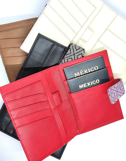 PORTAPASAPORTE DOBLE